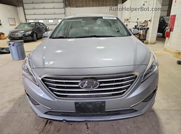 5NPE24AF1GH283032 2016 HYUNDAI SONATA Silver წინა ხედი