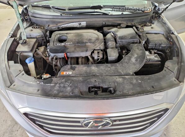 5NPE24AF1GH283032 2016 HYUNDAI SONATA Silver უკანა სალონის ხედი