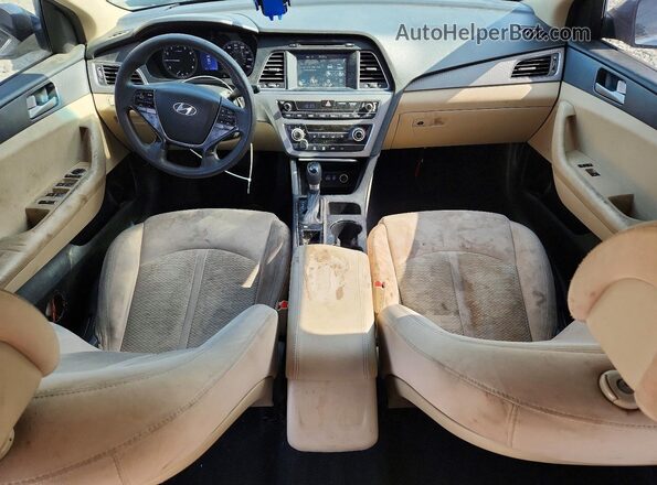 5NPE24AF1GH347974 2016 HYUNDAI SONATA Teal Vista del salpicadero