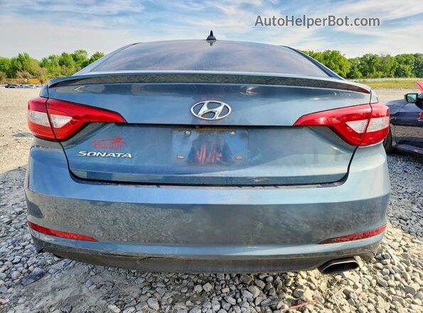 5NPE24AF1GH347974 2016 HYUNDAI SONATA Teal Vista trasera