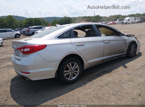 5NPE24AF1GH405663 2016 HYUNDAI SONATA Silver Trasero derecho