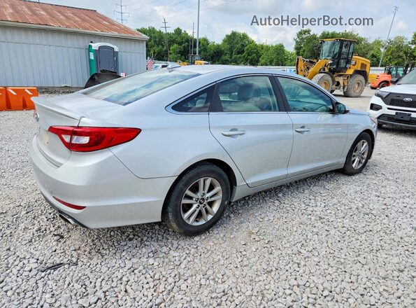 5NPE24AF1GH433897 2016 HYUNDAI SONATA Silver უკანა მარჯვენა
