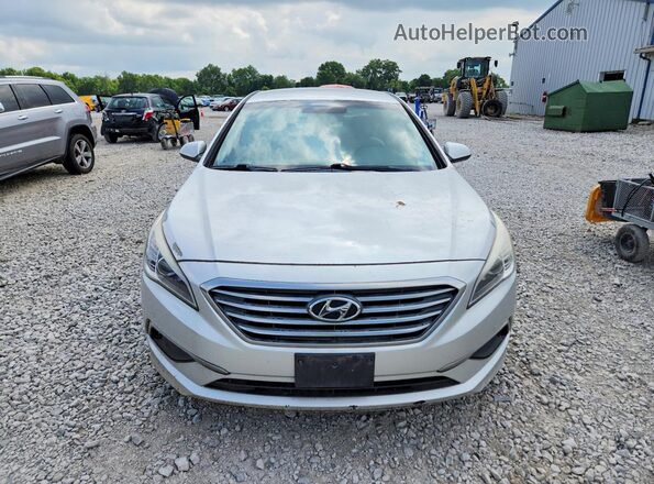 5NPE24AF1GH433897 2016 HYUNDAI SONATA Silver წინა ხედი