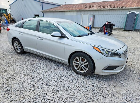 5NPE24AF1GH433897 2016 HYUNDAI SONATA Silver წინა მარჯვენა