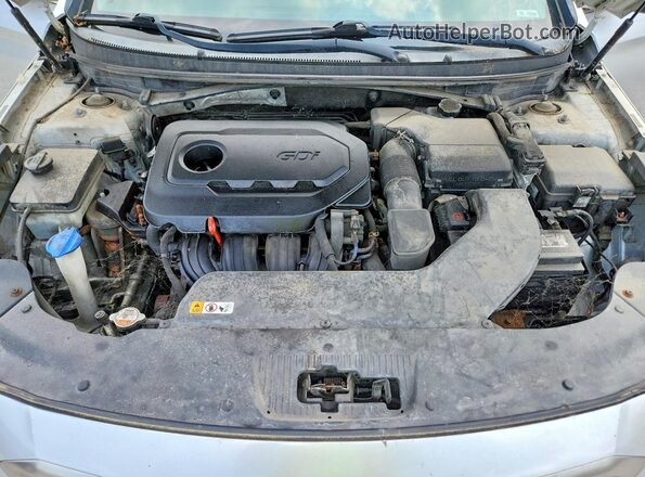 5NPE24AF1GH433897 2016 HYUNDAI SONATA Silver უკანა სალონის ხედი