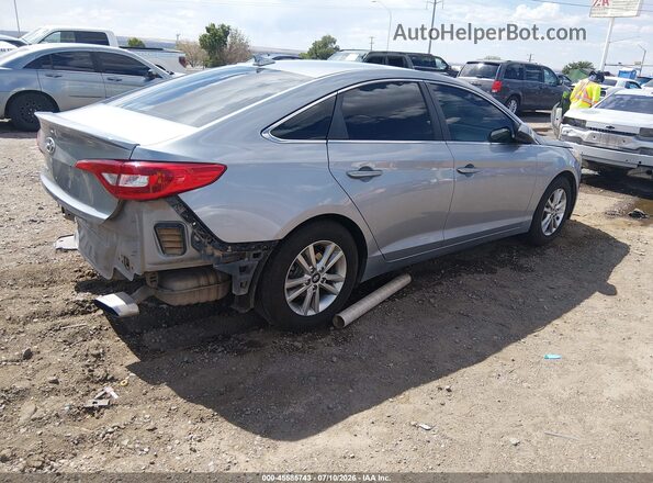 5NPE24AF1HH456064 2017 HYUNDAI SONATA Silver Հետևի աջ