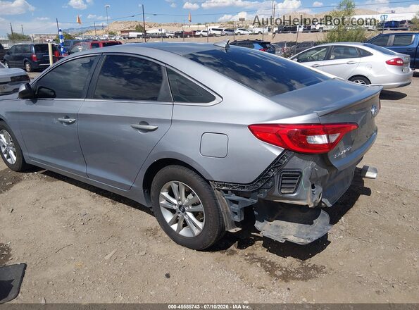 5NPE24AF1HH456064 2017 HYUNDAI SONATA Silver Հետևի ձախ