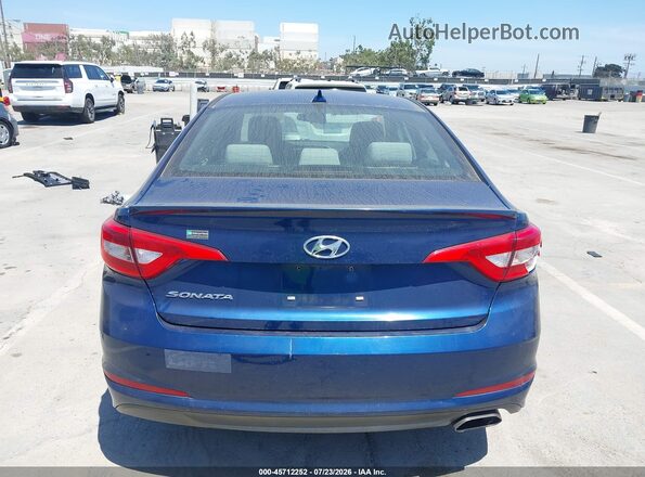 5NPE24AF1HH543219 2017 HYUNDAI SONATA Blue 