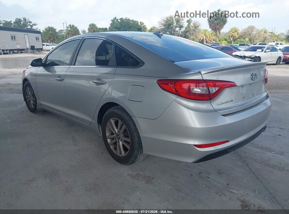 5NPE24AF1HH563955 2017 HYUNDAI SONATA Silver Tył lewy