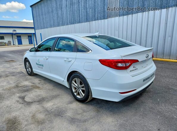 5NPE24AF1HH572087 2017 HYUNDAI SONATA White უკანა მარცხენა