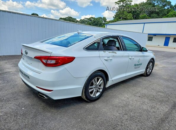 5NPE24AF1HH572087 2017 HYUNDAI SONATA White უკანა მარჯვენა