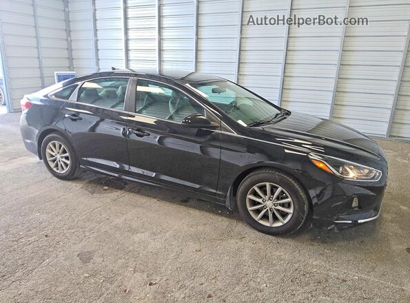 5NPE24AF1JH598534 2018 HYUNDAI SONATA Black Առջևի աջ