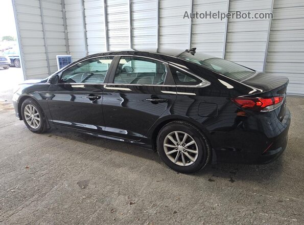 5NPE24AF1JH598534 2018 HYUNDAI SONATA Black Սալոնի 360 աստիճան տեսք