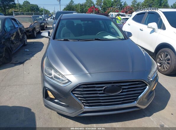 5NPE24AF1JH612612 2018 HYUNDAI SONATA Gray Вид спереду