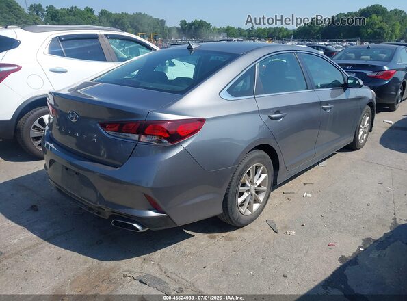 5NPE24AF1JH612612 2018 HYUNDAI SONATA Gray Задня права чверть