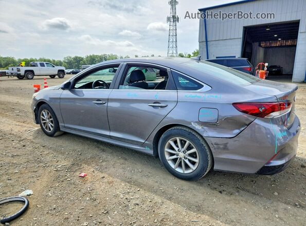 5NPE24AF1JH620144 2018 HYUNDAI SONATA Серый Задняя левая четверть