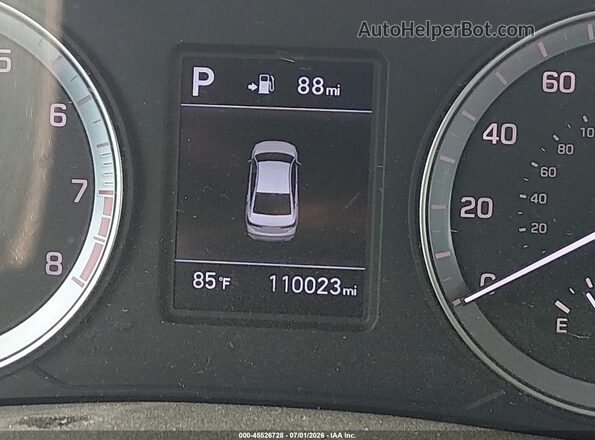 5NPE24AF1JH664306 2018 HYUNDAI SONATA Black 