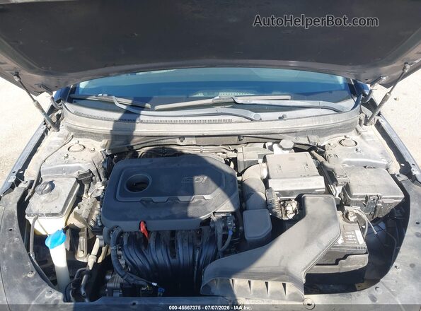5NPE24AF1JH668498 2018 HYUNDAI SONATA Gray უკანა ხედი