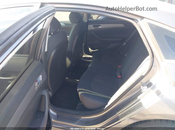 5NPE24AF1JH668498 2018 HYUNDAI SONATA Gray VIN კოდის სტიკერის ხედი
