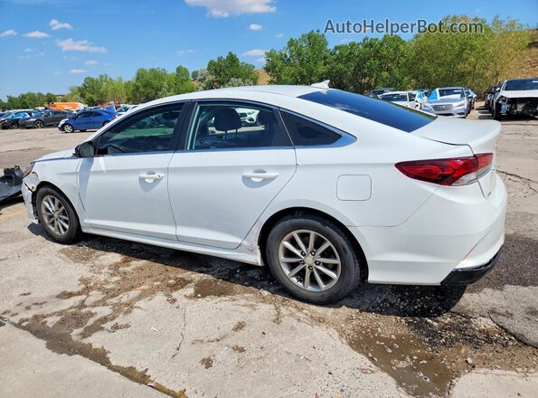 5NPE24AF1JH685155 2018 HYUNDAI SONATA White Задня ліва чверть