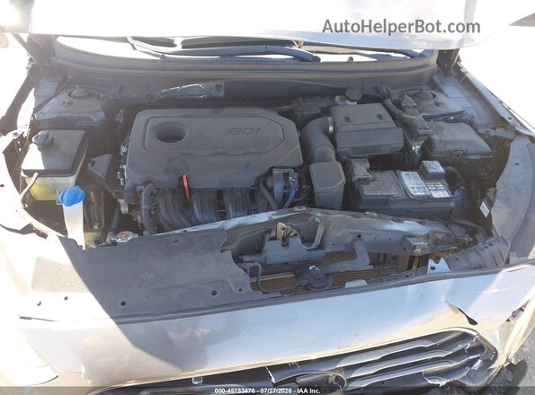 5NPE24AF1KH739717 2019 HYUNDAI SONATA Gray Vista trasera