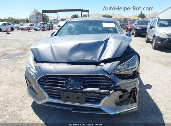 5NPE24AF1KH739717 2019 HYUNDAI SONATA Gray Vista del cuadro de instrumentos
