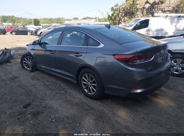 5NPE24AF1KH742875 2019 HYUNDAI SONATA Gray Задня ліва чверть