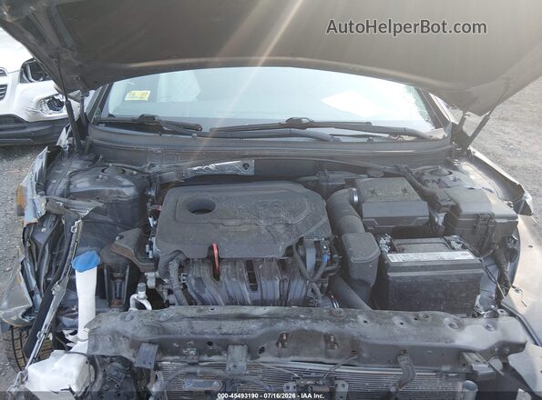5NPE24AF1KH742875 2019 HYUNDAI SONATA Gray Вид ззаду