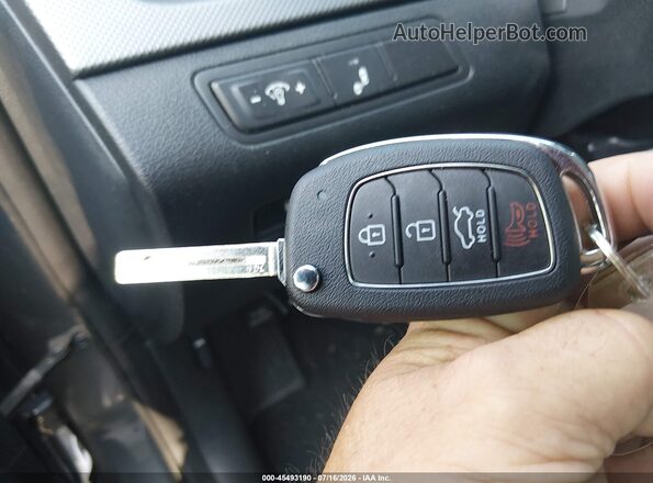 5NPE24AF1KH742875 2019 HYUNDAI SONATA Gray Вид панелі приладів
