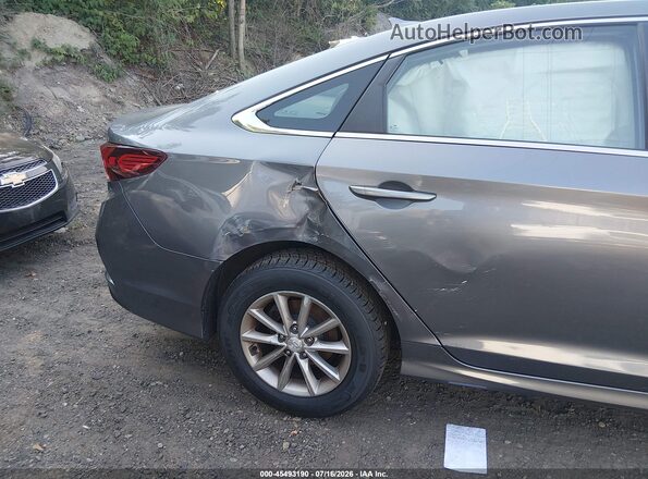 5NPE24AF1KH742875 2019 HYUNDAI SONATA Gray 