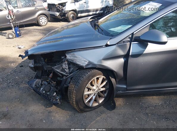 5NPE24AF1KH742875 2019 HYUNDAI SONATA Gray 