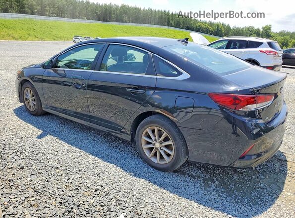 5NPE24AF1KH748532 2019 HYUNDAI SONATA Черный Задняя левая четверть