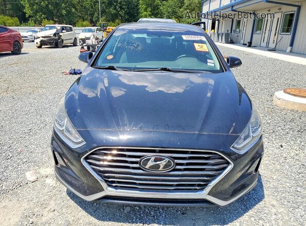 5NPE24AF1KH748532 2019 HYUNDAI SONATA Черный Вид спереди