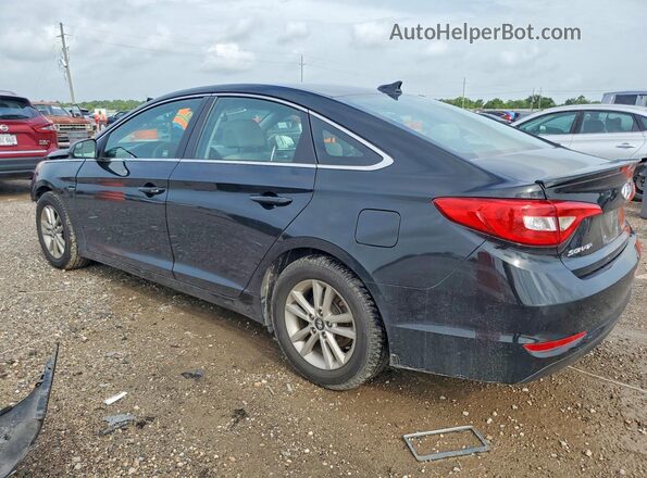 5NPE24AF2GH274999 2016 HYUNDAI SONATA Charcoal Հետևի ձախ