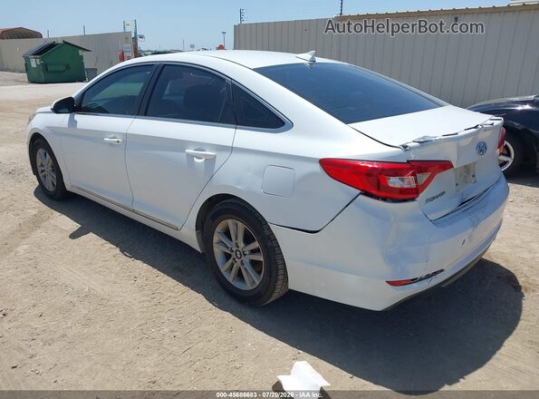 5NPE24AF2GH279832 2016 HYUNDAI SONATA White უკანა მარცხენა