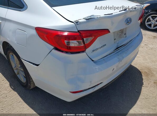 5NPE24AF2GH279832 2016 HYUNDAI SONATA White წინა ხედი