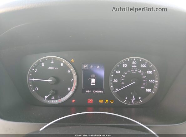 5NPE24AF2GH317401 2016 HYUNDAI SONATA White უკანა სავარძლების ხედი