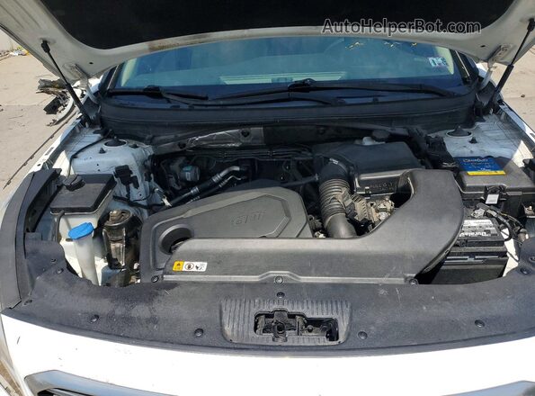 5NPE24AF2GH355646 2016 HYUNDAI SONATA White უკანა სალონის ხედი