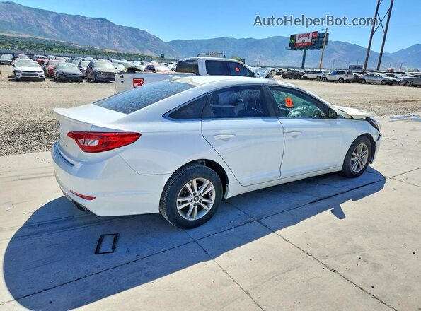 5NPE24AF2GH377226 2016 HYUNDAI SONATA White Հետևի աջ