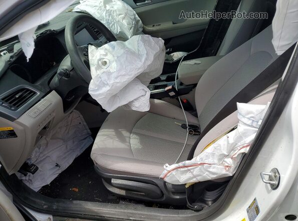 5NPE24AF2GH377226 2016 HYUNDAI SONATA White Սալոնի դիմացի տեսք