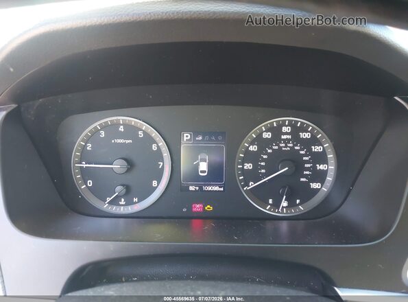 5NPE24AF2GH382782 2016 HYUNDAI SONATA White Вид задніх сидінь