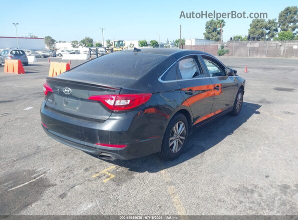 5NPE24AF2GH408541 2016 HYUNDAI SONATA Black Задня права чверть