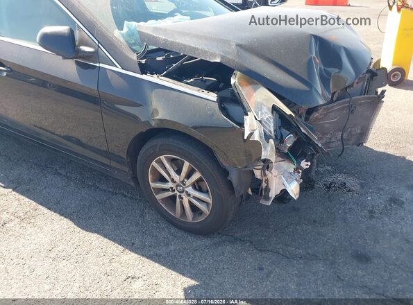 5NPE24AF2GH408541 2016 HYUNDAI SONATA Black Вид задньої частини салону
