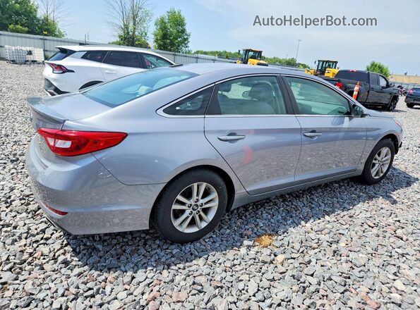 5NPE24AF2GH419474 2016 HYUNDAI SONATA Gray Задня права чверть