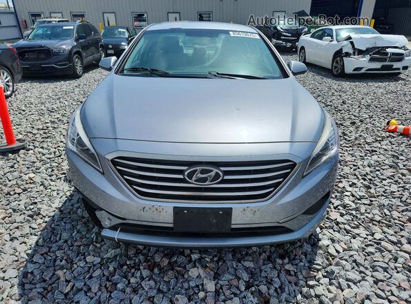 5NPE24AF2GH419474 2016 HYUNDAI SONATA Gray Вид спереду