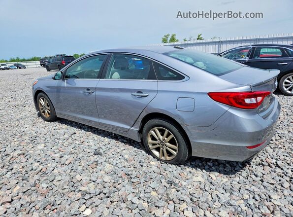 5NPE24AF2GH419474 2016 HYUNDAI SONATA Gray Задня ліва чверть