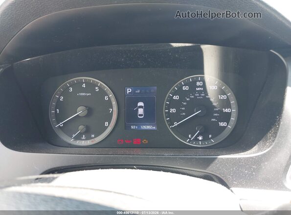 5NPE24AF2HH464108 2017 HYUNDAI SONATA Blue Вид задніх сидінь