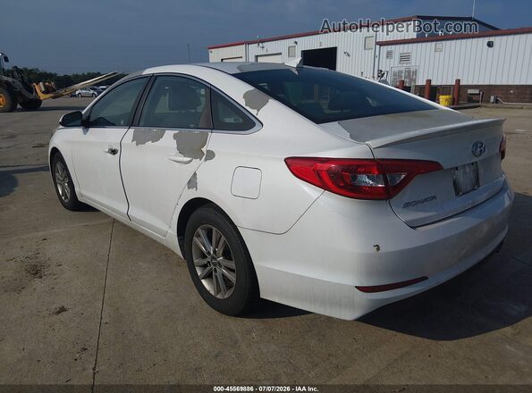 5NPE24AF2HH472595 2017 HYUNDAI SONATA White Tył lewy