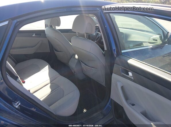 5NPE24AF2HH493057 2017 HYUNDAI SONATA Blue VIN sticker view
