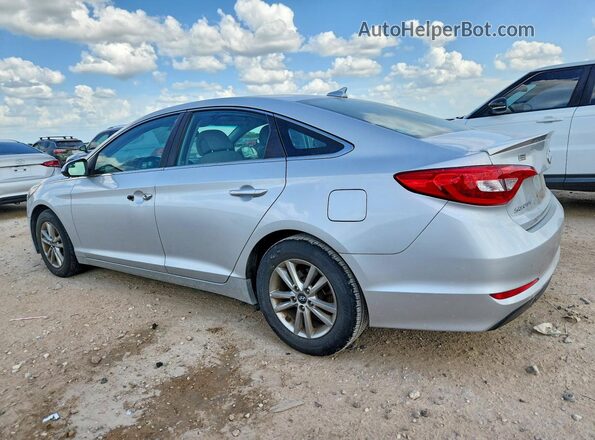 5NPE24AF2HH502792 2017 HYUNDAI SONATA Silver Задня ліва чверть